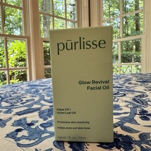 purlisse Glow Revival Facial Oil 1 Fl. oz./30 ML Algae‎ Oil & Violet Leaf Oil